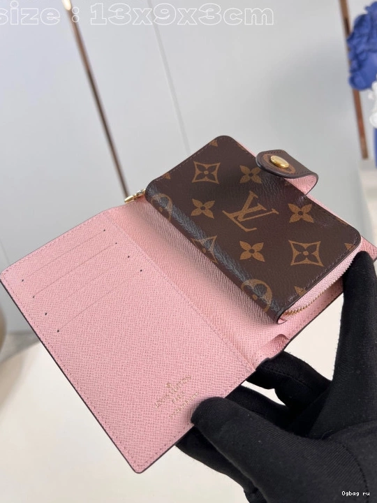 VUITTON WALLET-13*9*3 cm Juliette LOUIS 0725